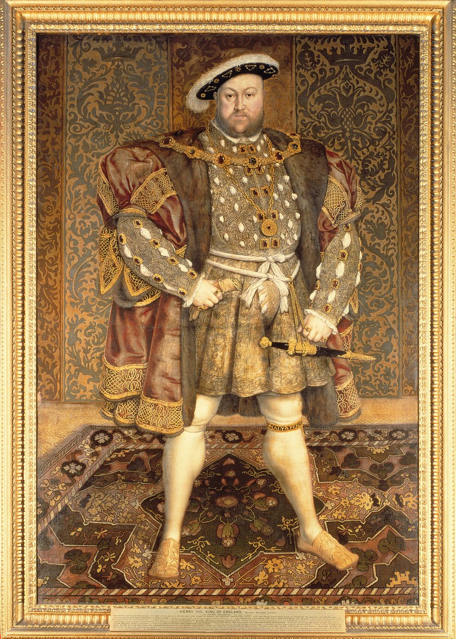 Retrato de Henrique VIII (1491-1547) de Hans Holbein der Jüngere