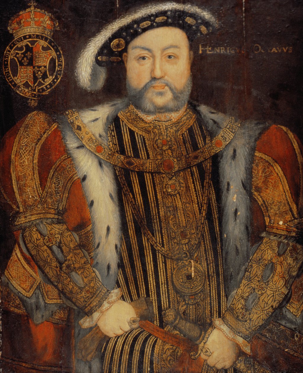 Retrato de Henrique VIII (1491-1547) de Hans Holbein der Jüngere