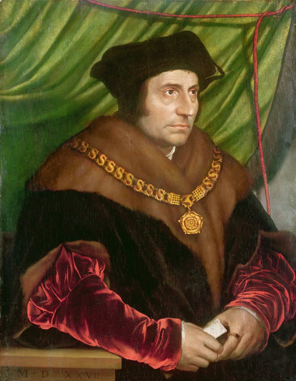 Retrato de Sir Thomas More (1478-1535) de Hans Holbein der Jüngere