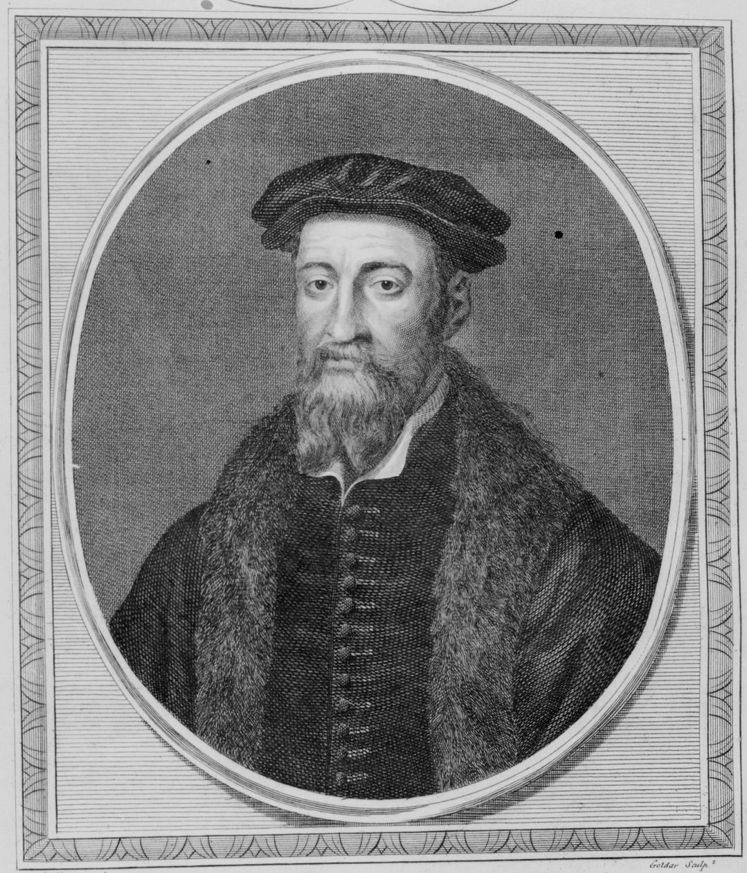 Sir Thomas Smyth, gravado por John Goldar, 1785 de Hans Holbein der Jüngere
