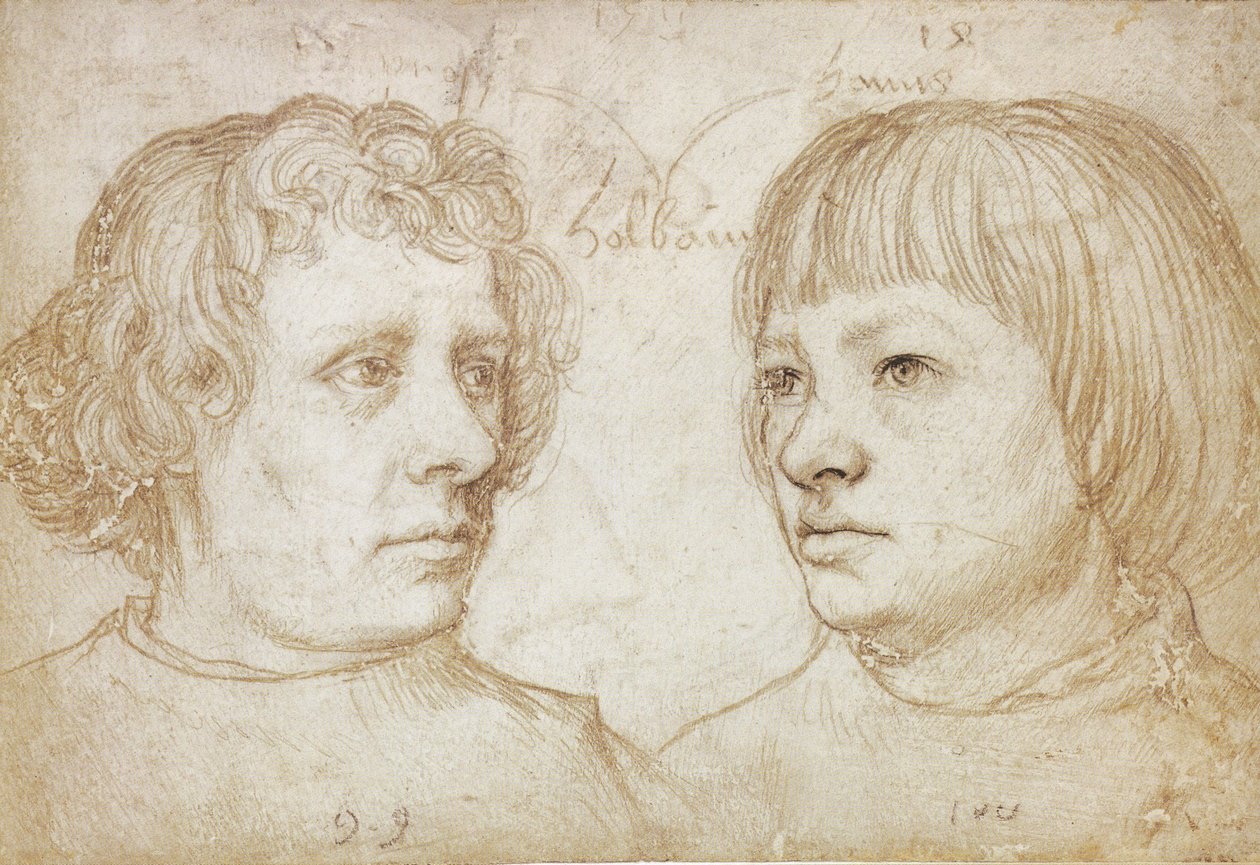 Ambrosius Holbein e Hans Holbein de Hans Holbein the Elder