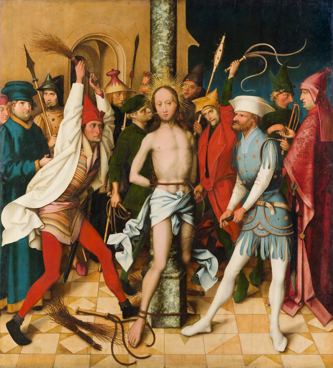 Flagelação de Hans Holbein the Elder