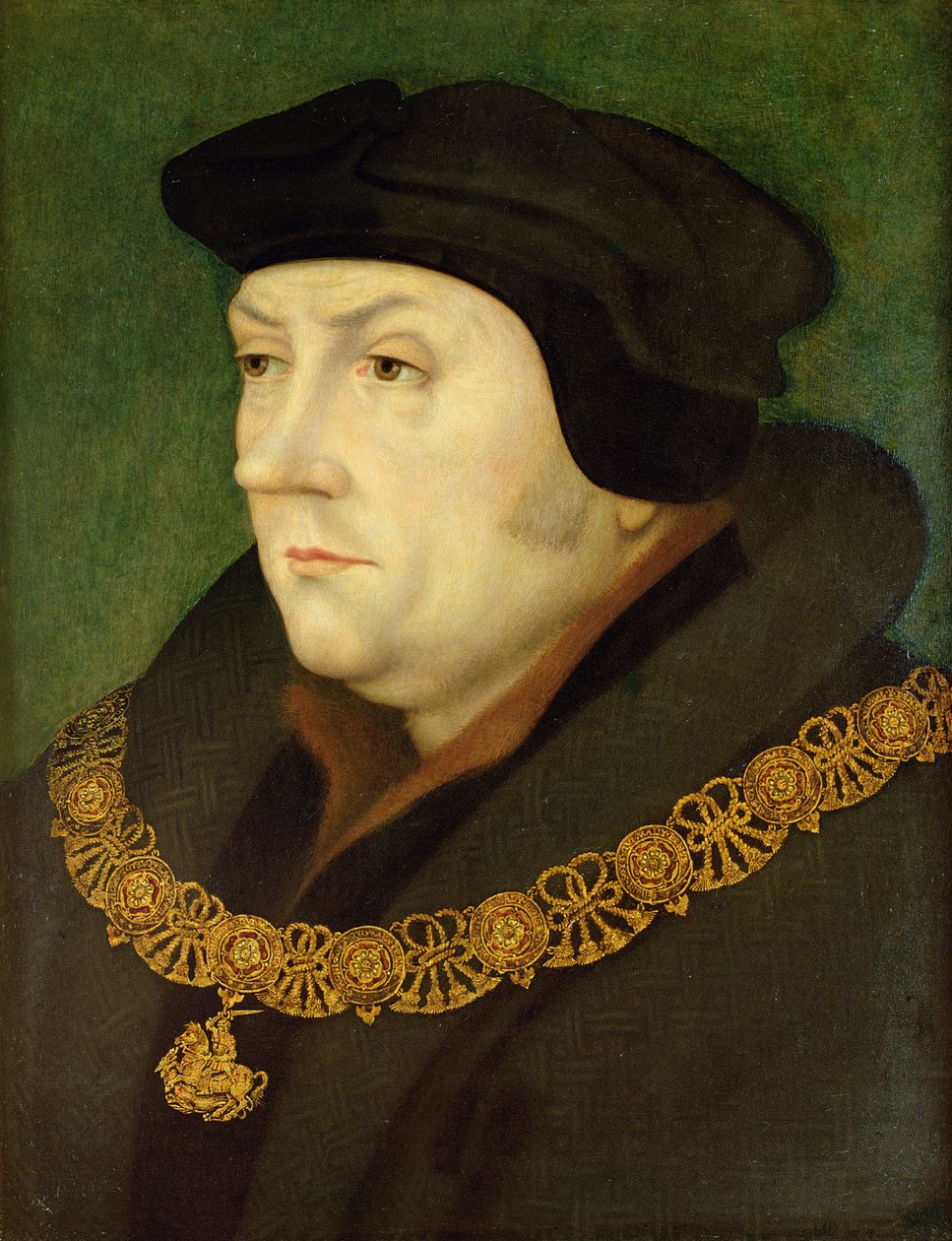 Lorde Cromwell, vestindo a ordem de São Jorge de Hans Holbein the Elder