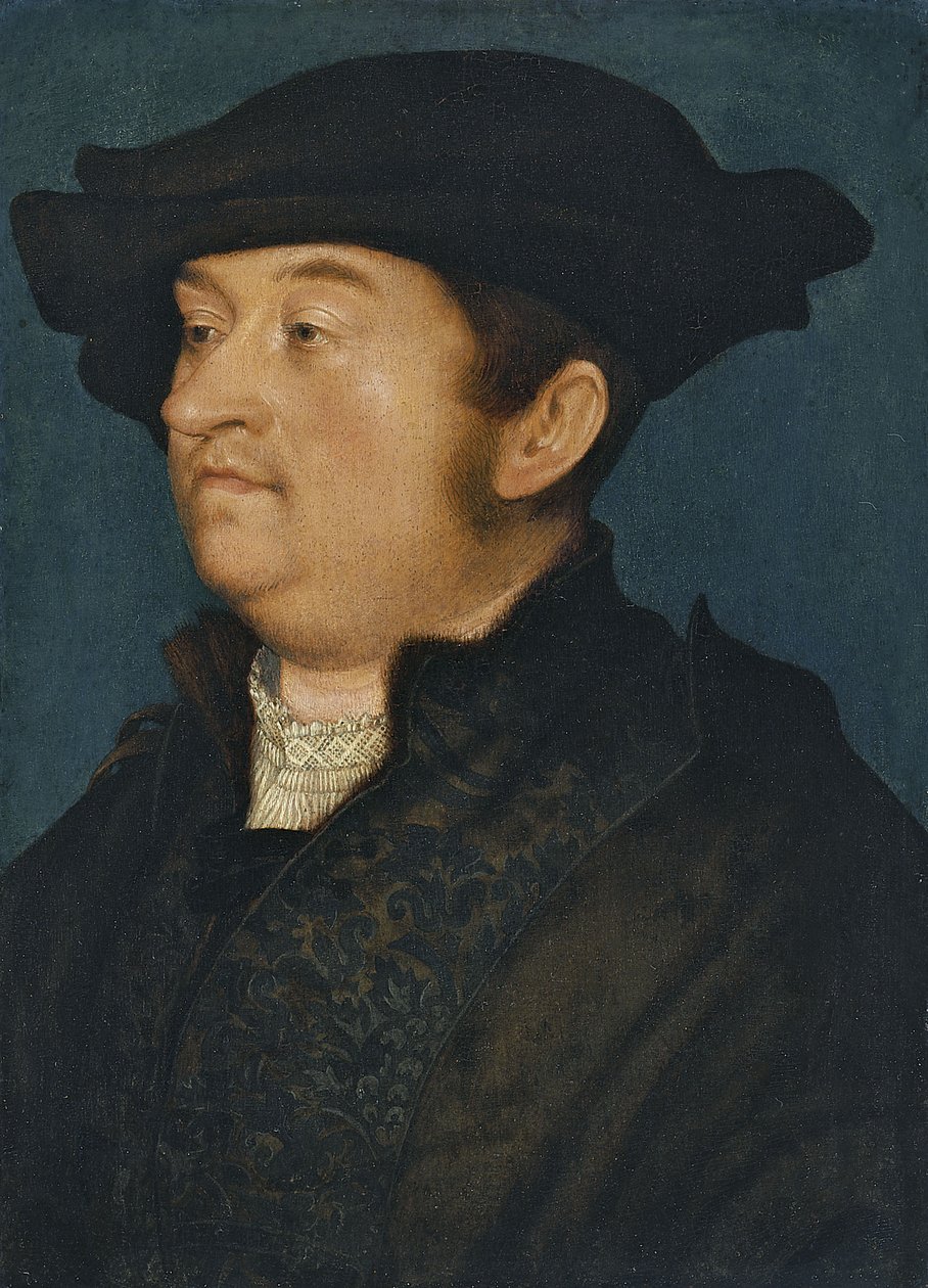Retrato de um homem de Hans Holbein the Elder