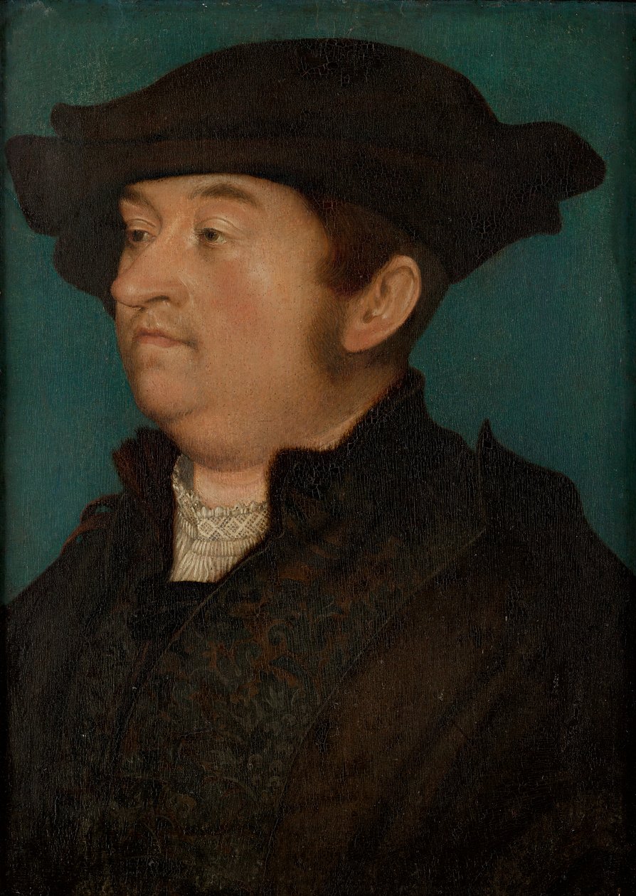 Retrato de um homem de Hans Holbein the Elder