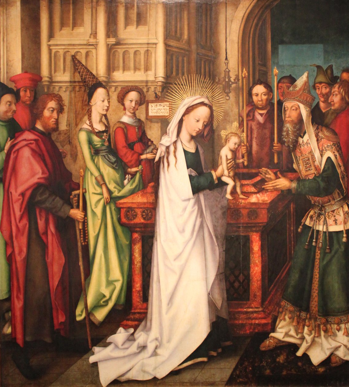 Apresentação de Jesus Cristo no Templo de Hans Holbein the Elder