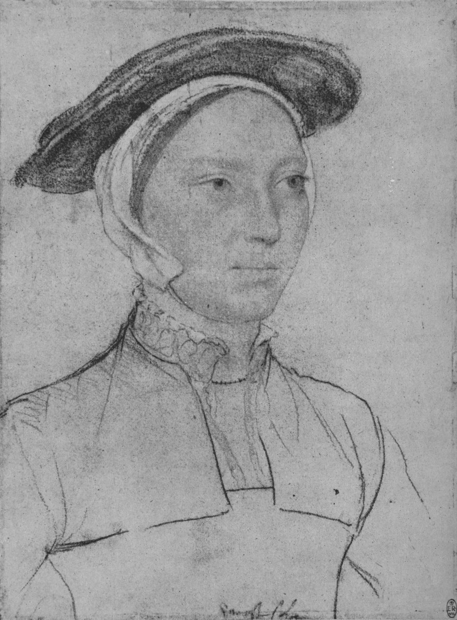 A Lady: Unknown, c1532-1543 1945 de Hans Holbein der Jüngere