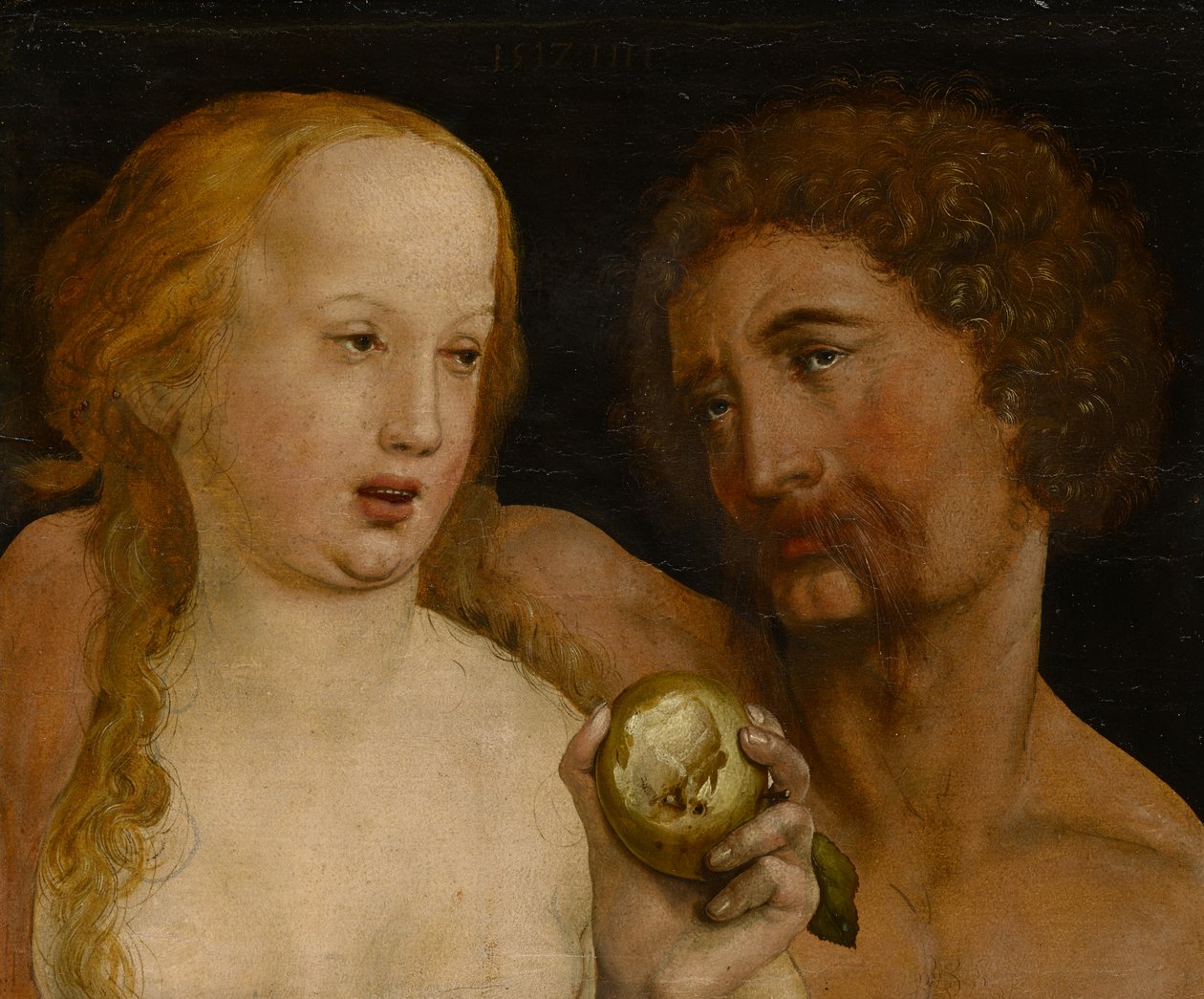 Adão e Eva, 1517 de Hans Holbein der Jüngere