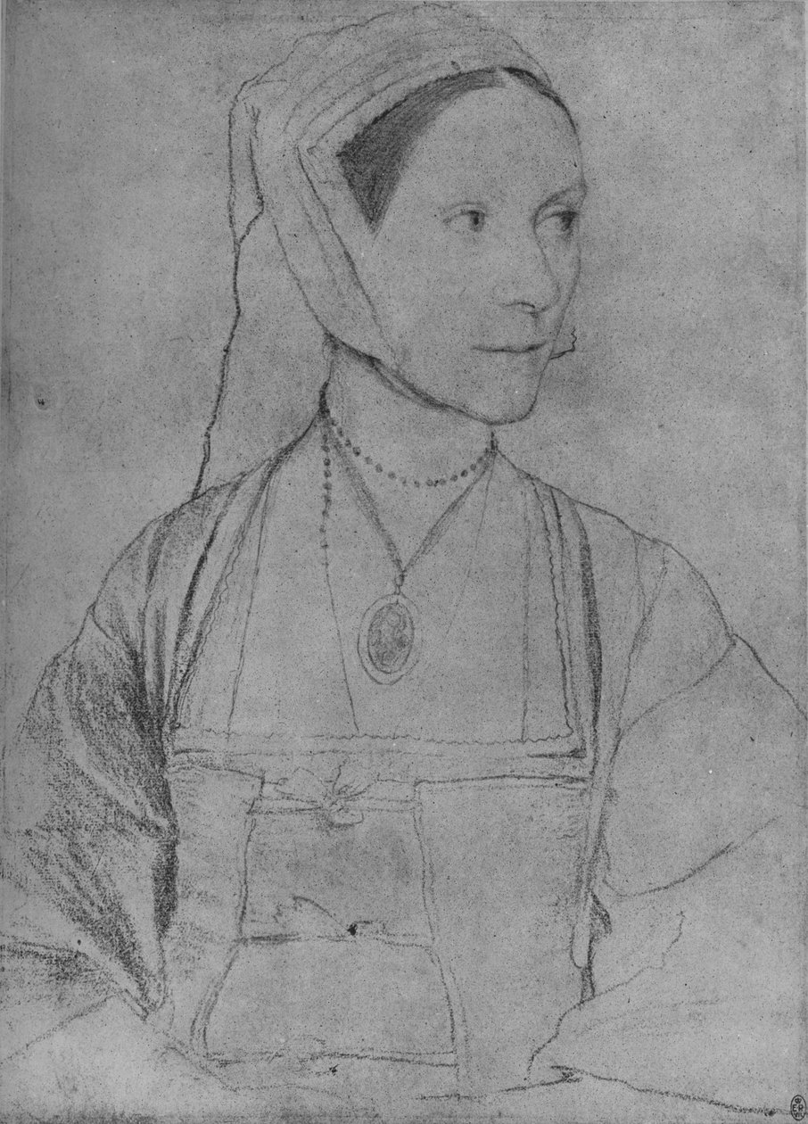 Cecily Heron, 1526-1527 1945 de Hans Holbein der Jüngere
