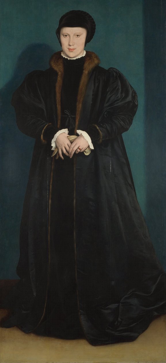 Cristina da Dinamarca, duquesa de Milão de Hans Holbein the Younger