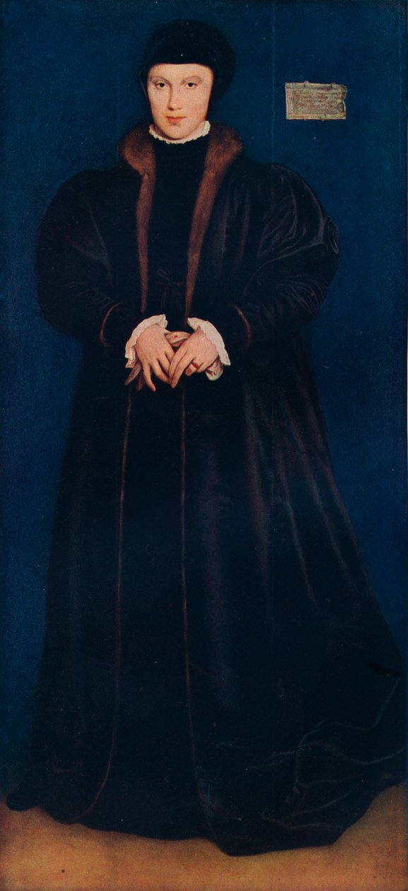 Cristina da Dinamarca, Duquesa de Milão, 1538 de Hans Holbein der Jüngere