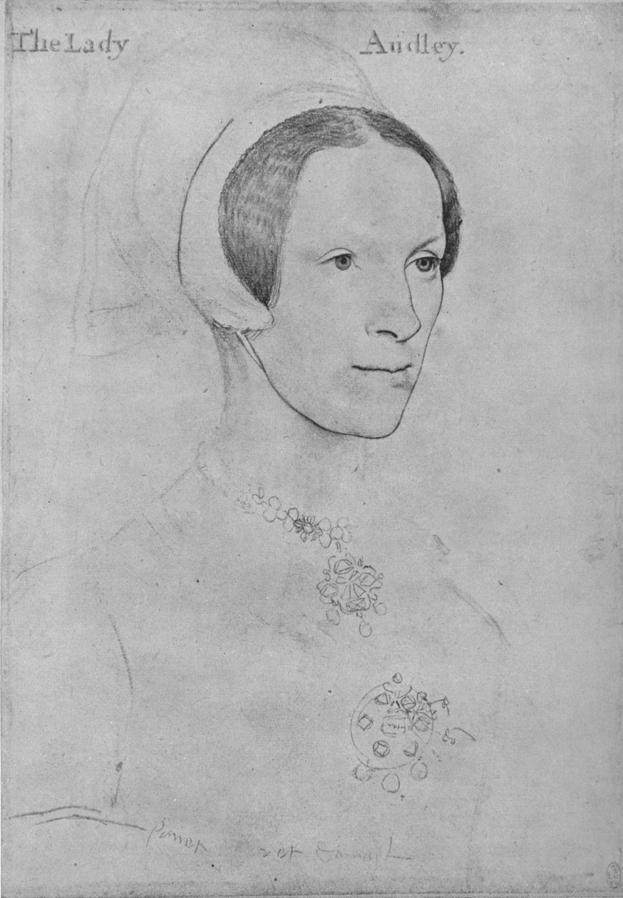 Elizabeth, Lady Audley, c1538 1945 de Hans Holbein der Jüngere