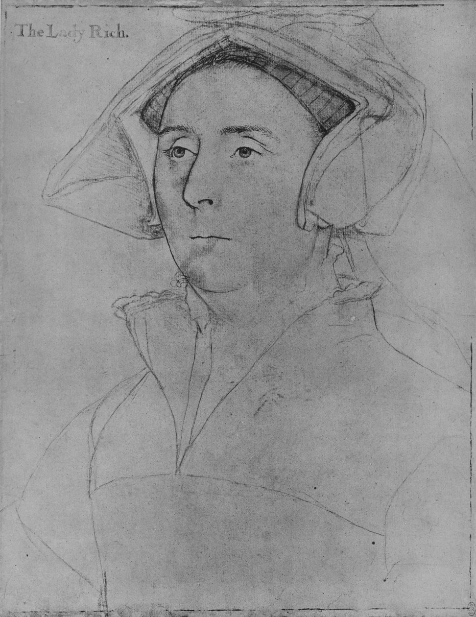 Elizabeth, Lady Rich, c1532-1543 1945 de Hans Holbein der Jüngere