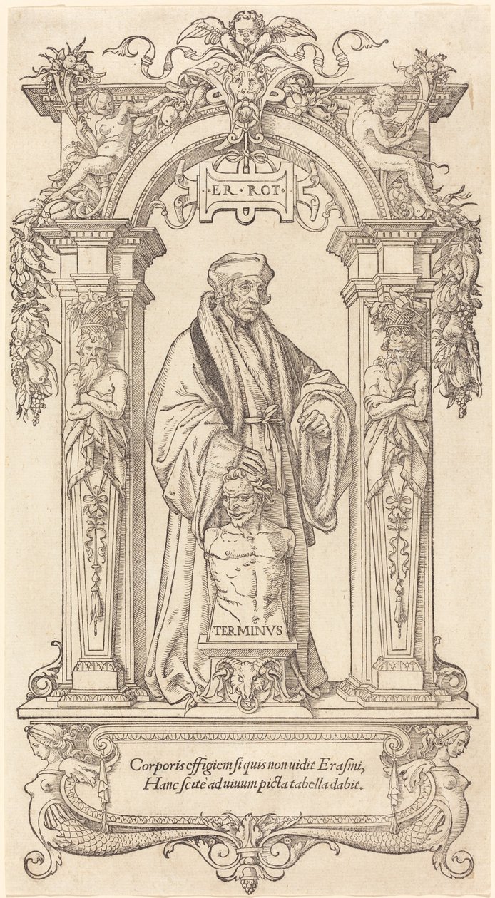 Erasmo de Roterdã de Hans Holbein der Jüngere