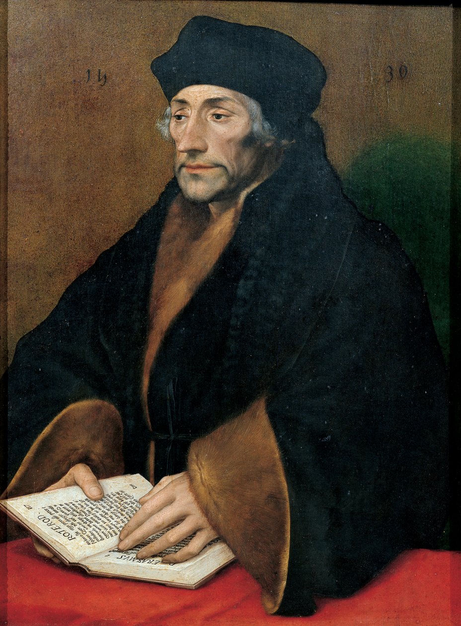 Erasmo de Roterdão de Hans Holbein the Younger