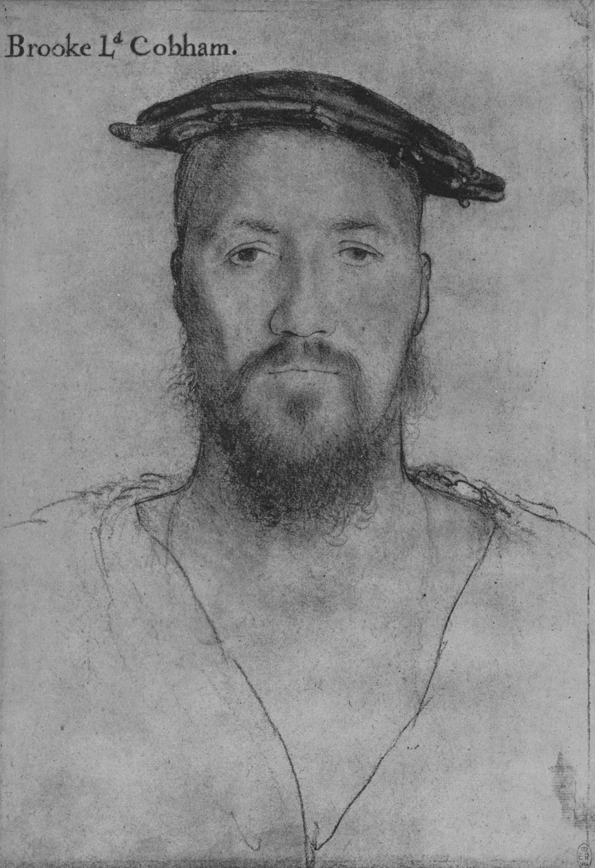 George Brooke, senhor de Cobham, c1532-1543 1945 de Hans Holbein der Jüngere