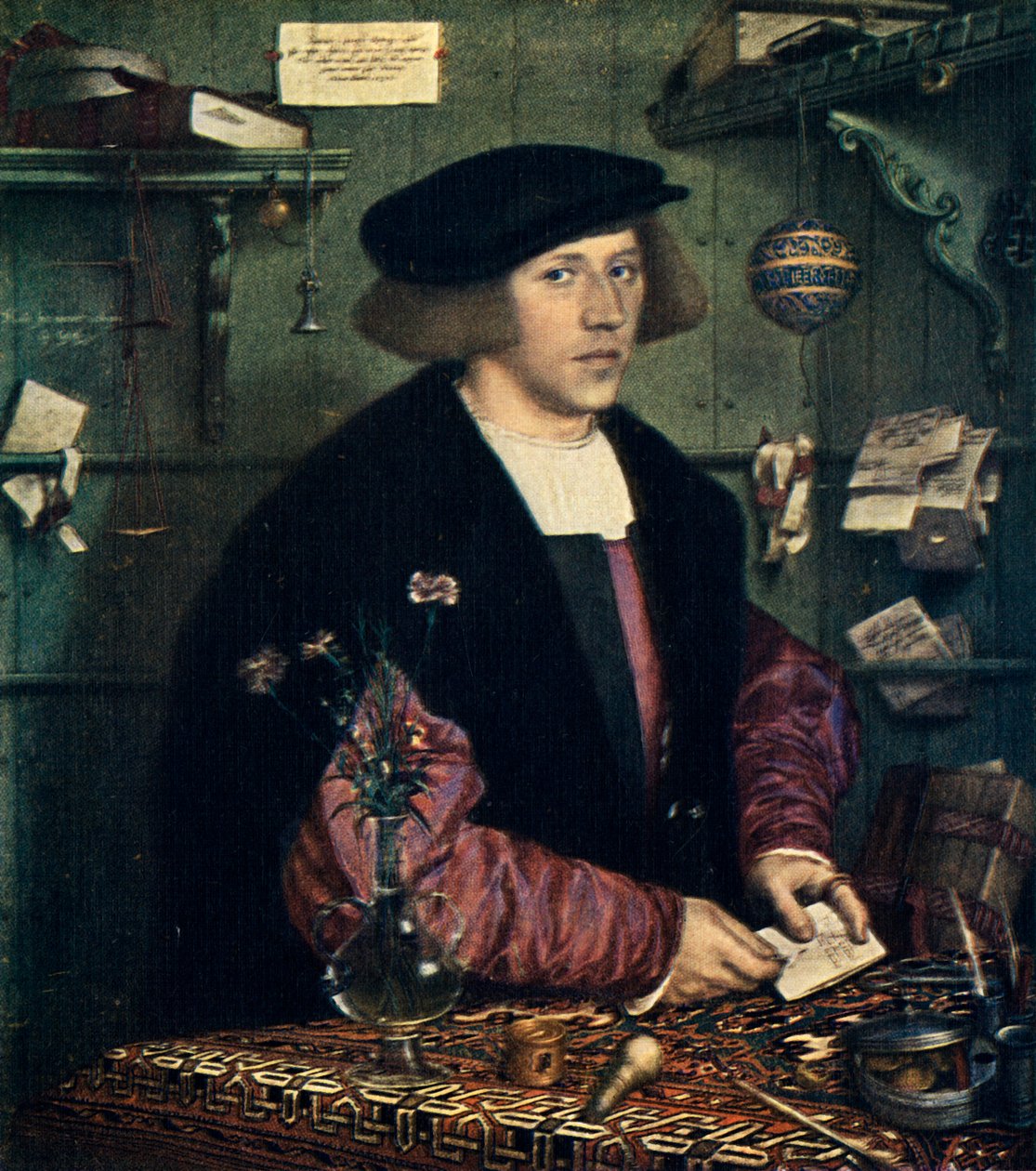 George Gisze, 1532, 1909 de Hans Holbein der Jüngere