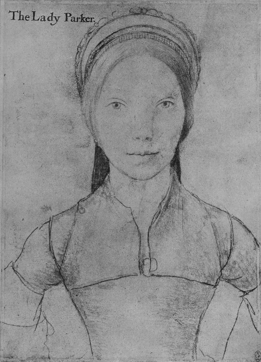 Grace, Lady Parker, c1540-1543 1945 de Hans Holbein der Jüngere