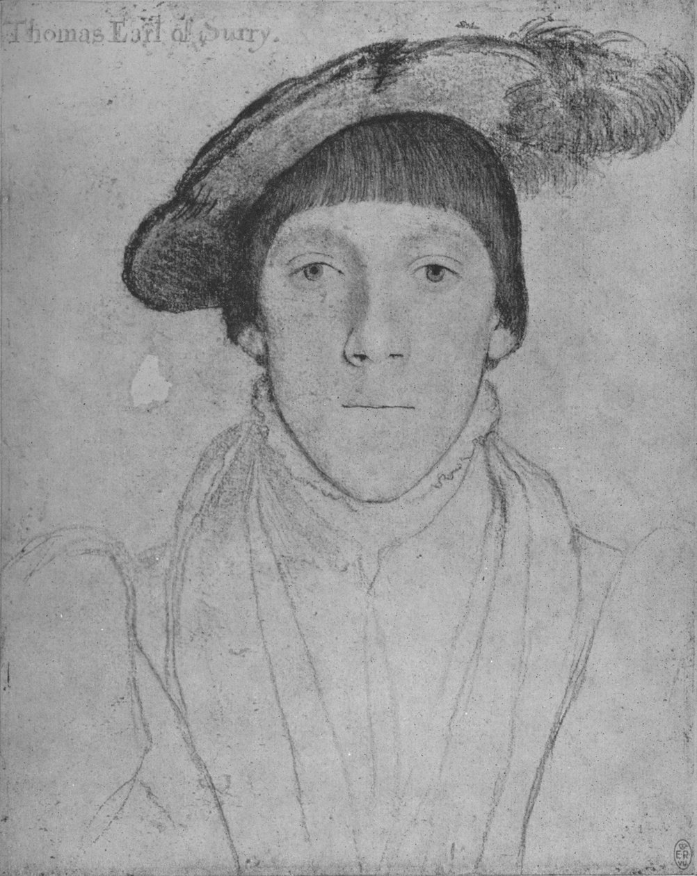 Henry Howard, conde de Surrey, c1532-1533 1945 de Hans Holbein der Jüngere