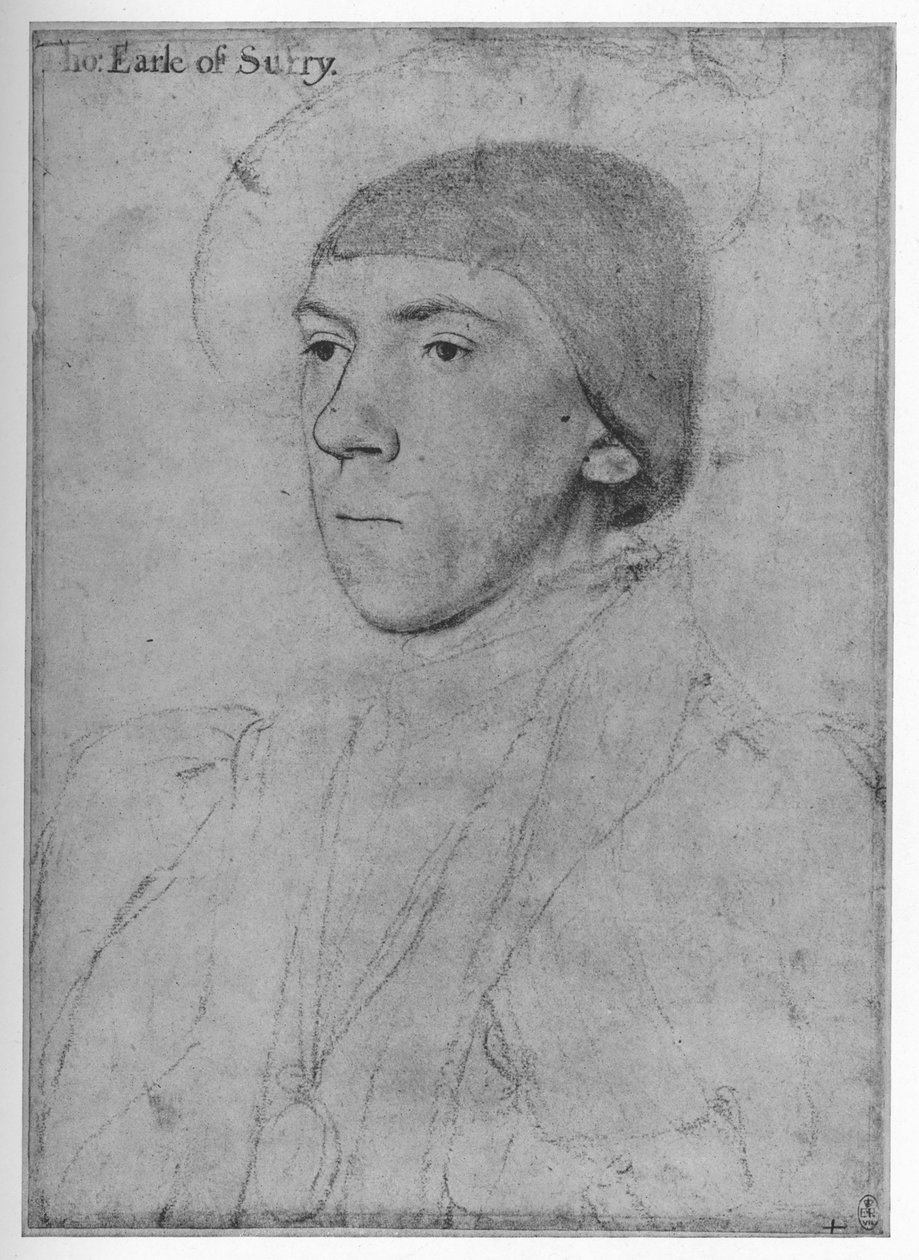 Henry Howard, conde de Surrey, c1533-1536 1945 de Hans Holbein der Jüngere
