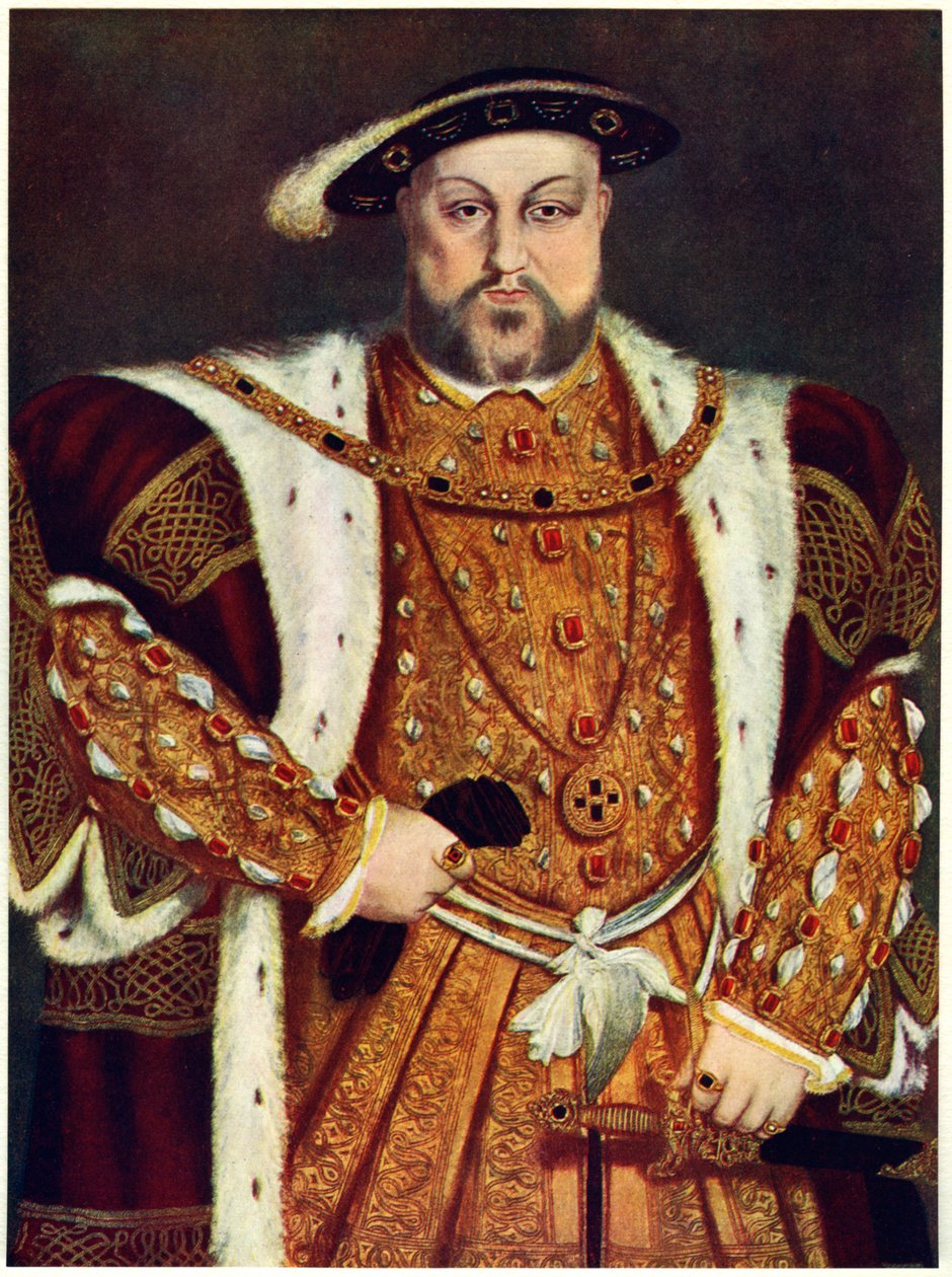 Henrique VIII, c 1517-1540. de Hans Holbein der Jüngere