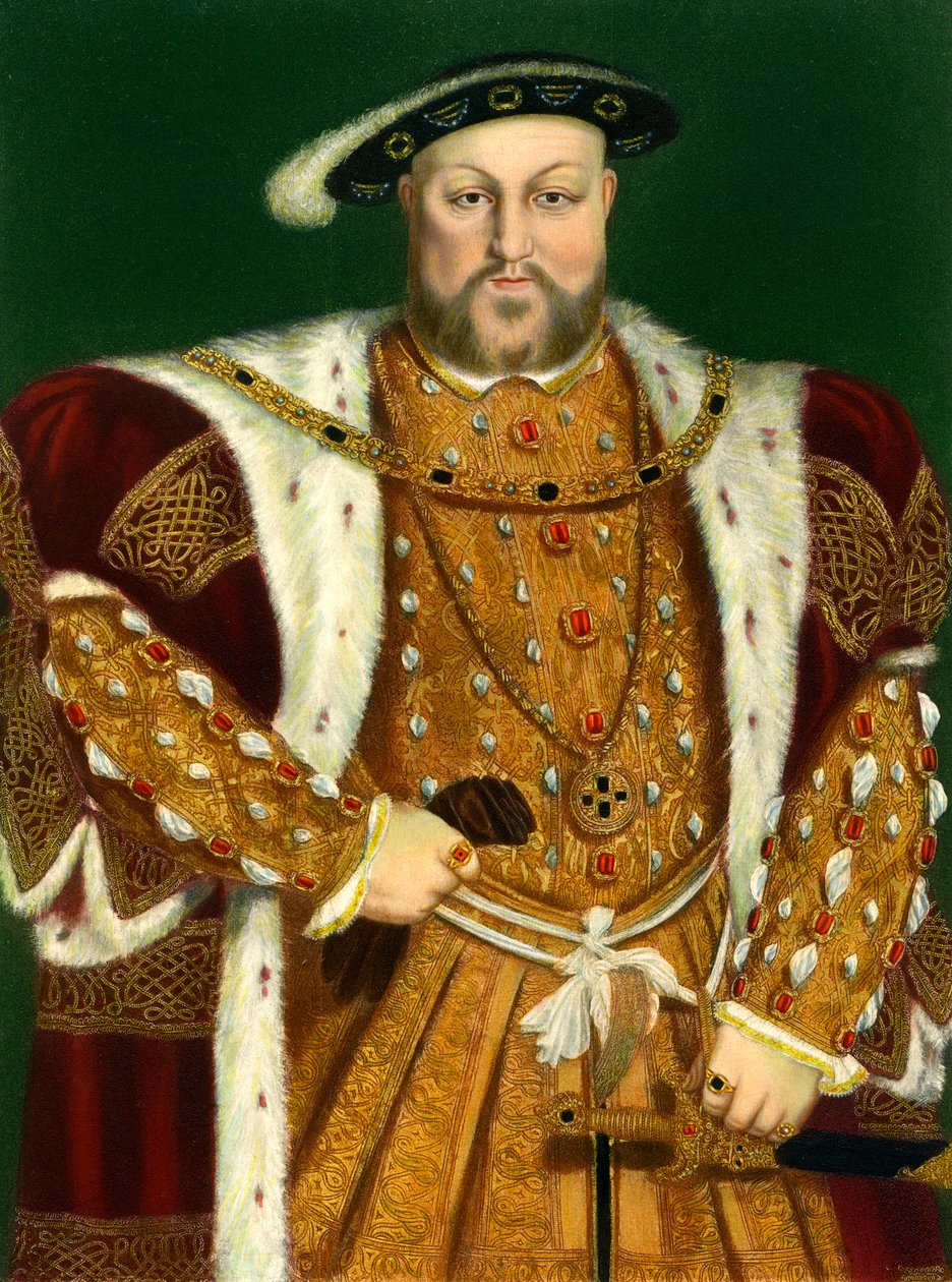 Henrique VIII, c1543, 1902. de Hans Holbein der Jüngere