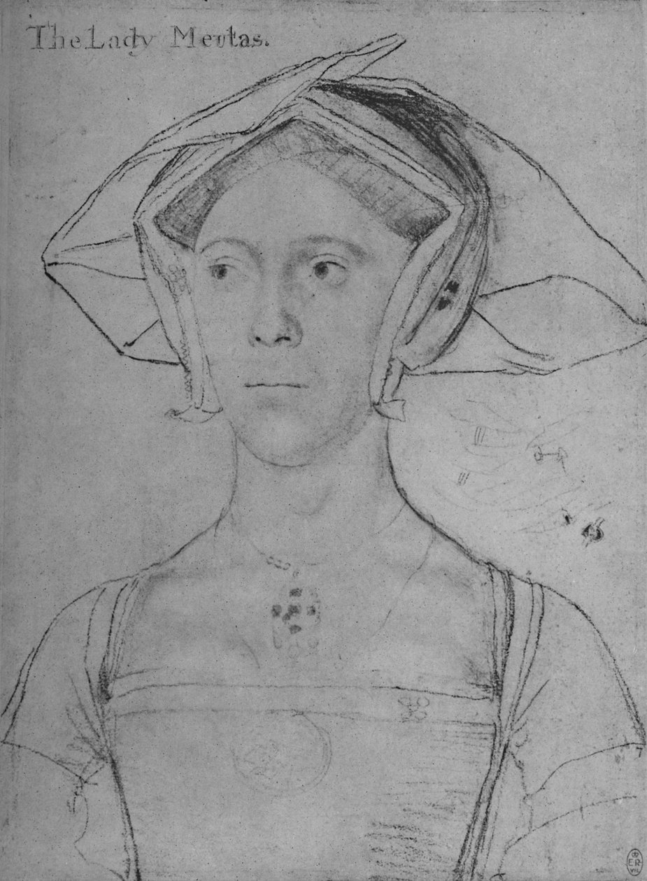Joan, Lady Meutas, c1536-1543 1945 de Hans Holbein der Jüngere
