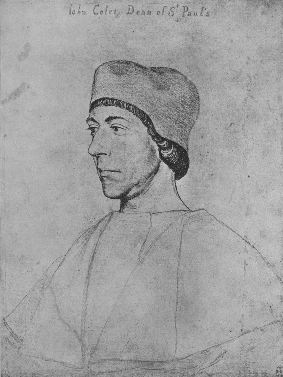 João Colet, c1535 1945 de Hans Holbein der Jüngere