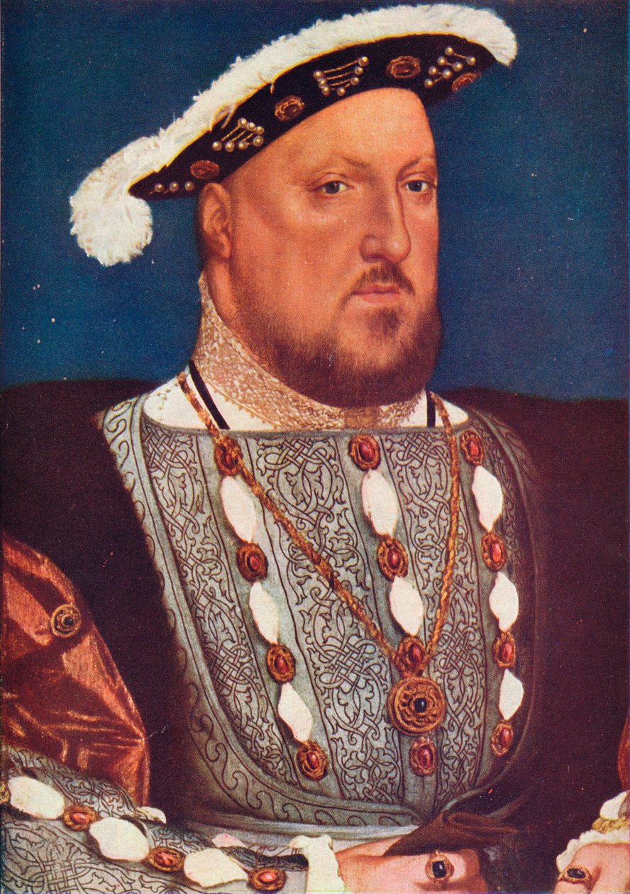 Rei Henrique VIII, c1537 de Hans Holbein der Jüngere