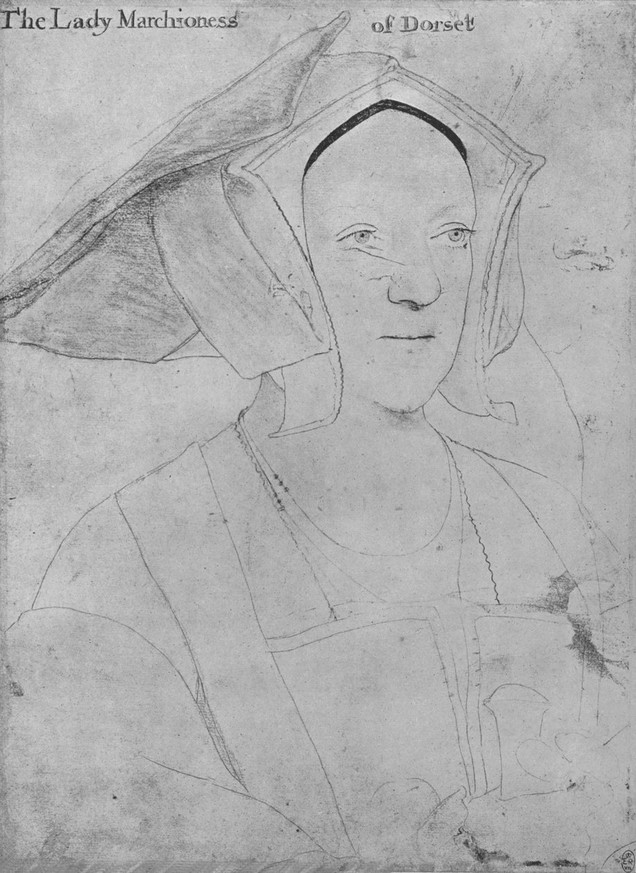 Margaret, marquesa de Dorset, c1532-1535 1945 de Hans Holbein der Jüngere