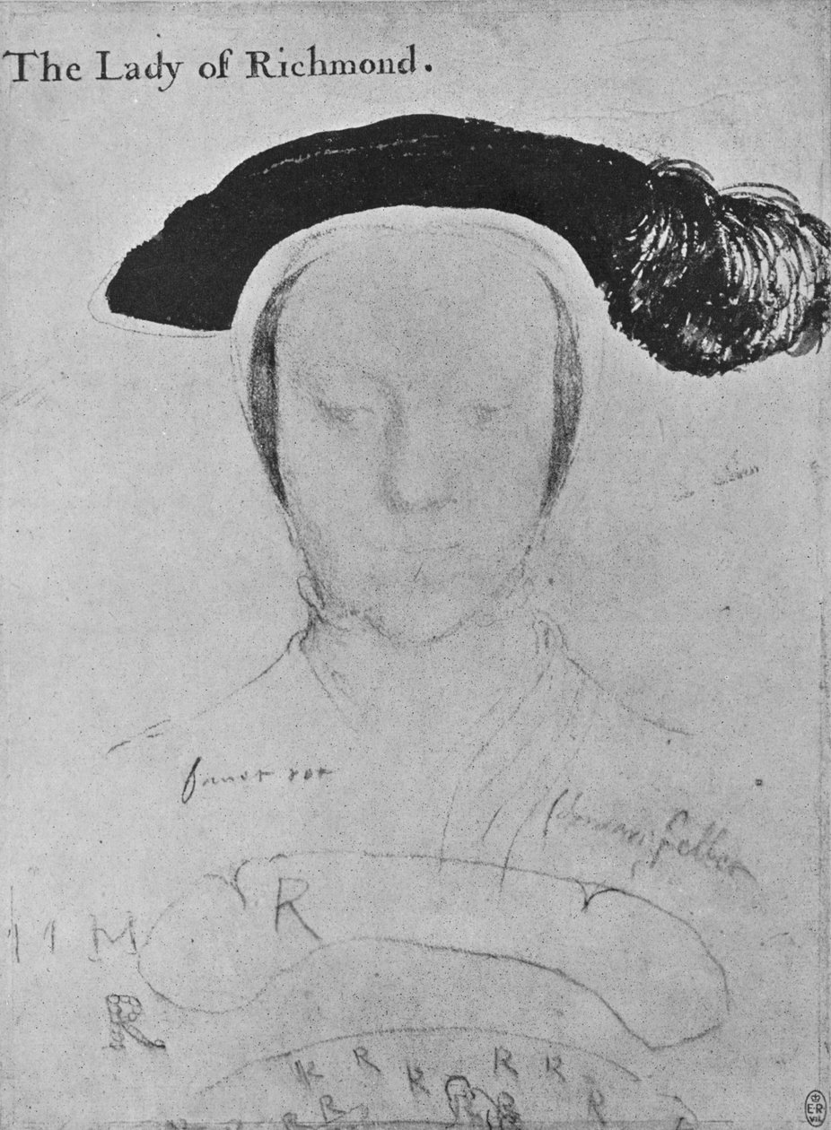 Maria, Duquesa de Richmond e Somerset, c1532-1533 1945 de Hans Holbein der Jüngere