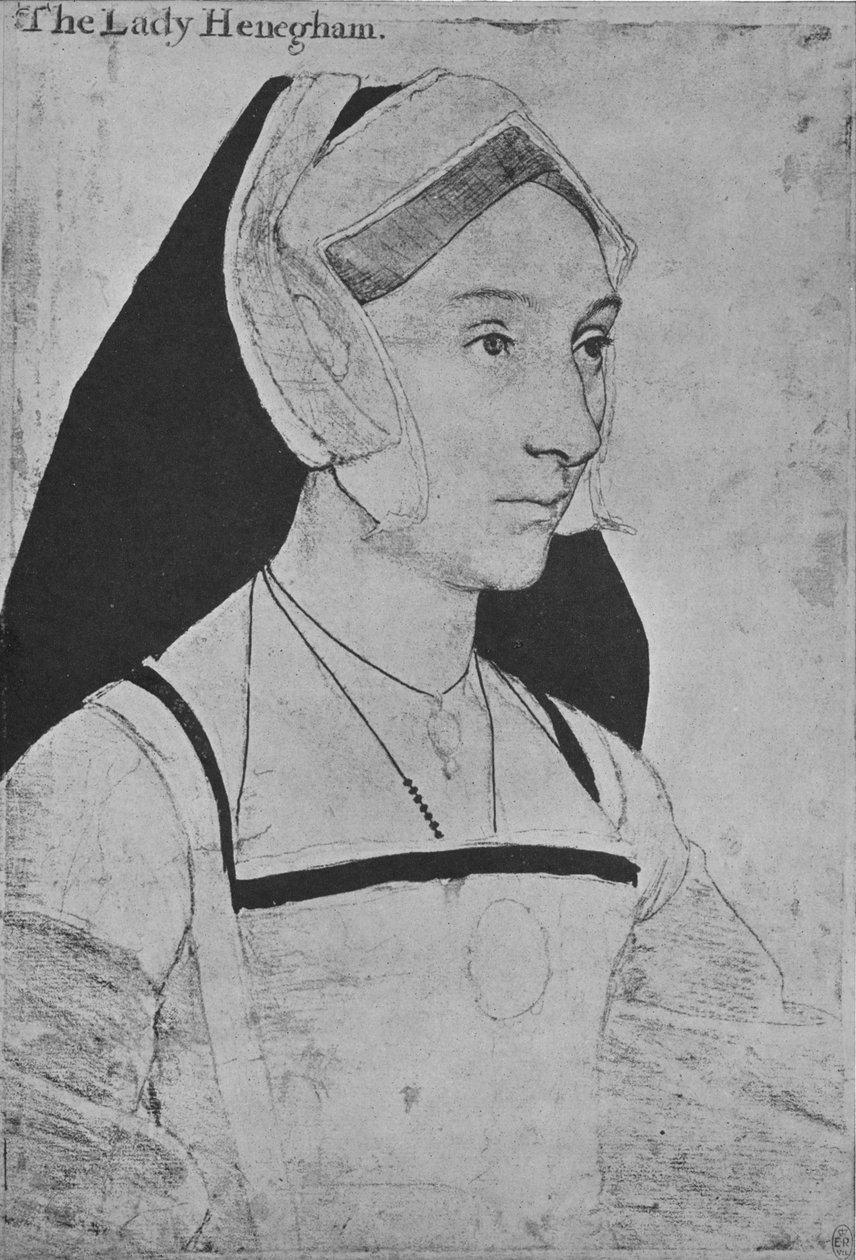 Mary, Lady Heveningham, c1532-1543 1945 de Hans Holbein der Jüngere