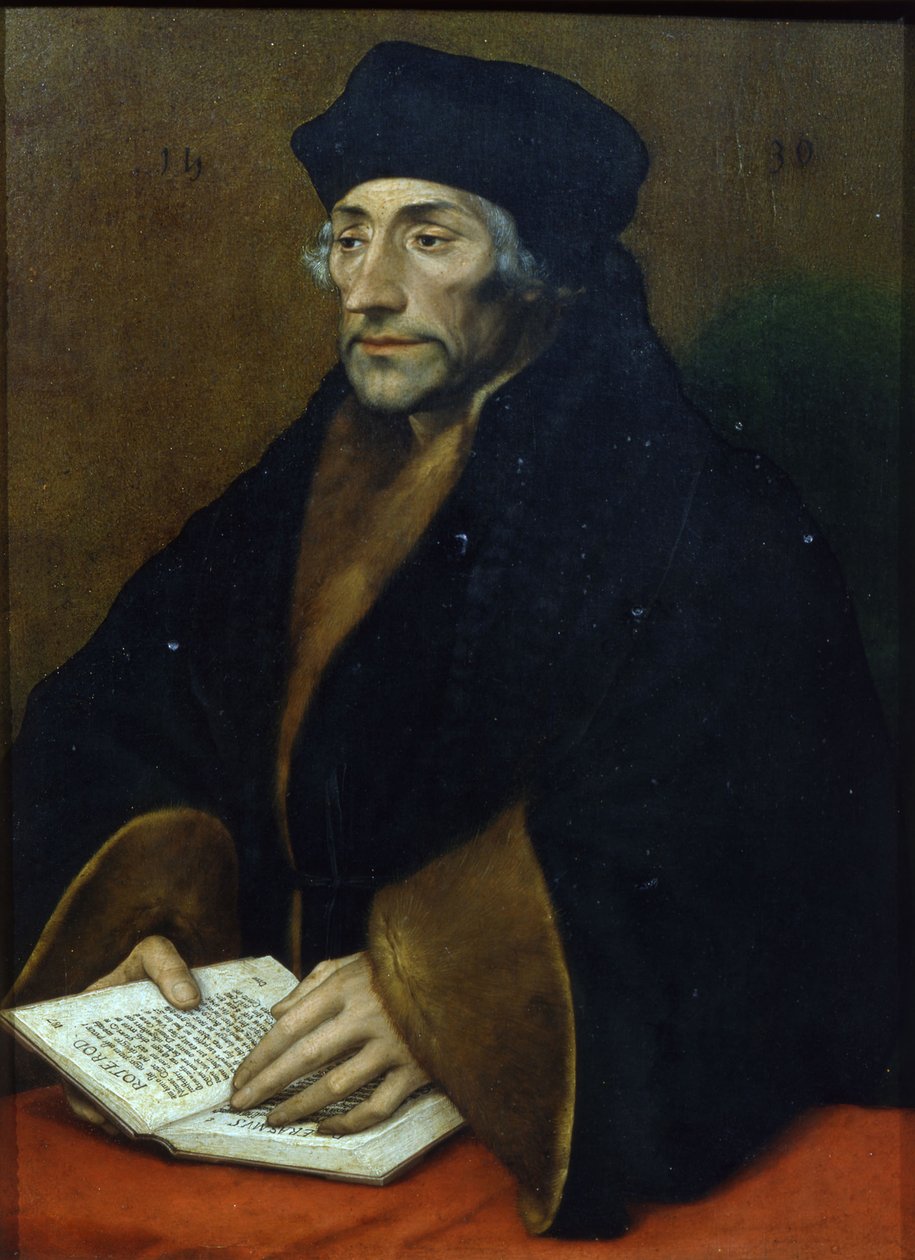Retrato de Erasmus de Roterdã 1467-1536, 1530 de Hans Holbein der Jüngere