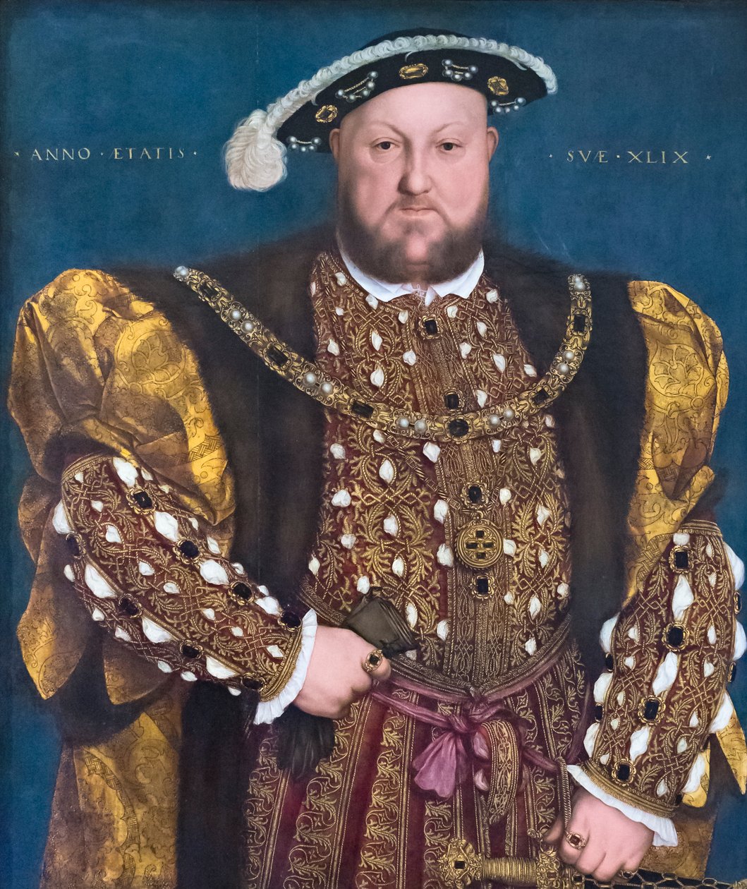Retrato de Henrique VIII de Hans Holbein der Jüngere