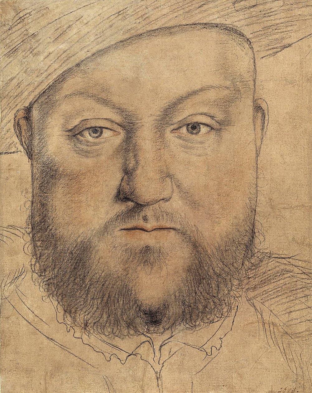 Retrato do rei Henrique VIII da Inglaterra, c.1540 de Hans Holbein der Jüngere