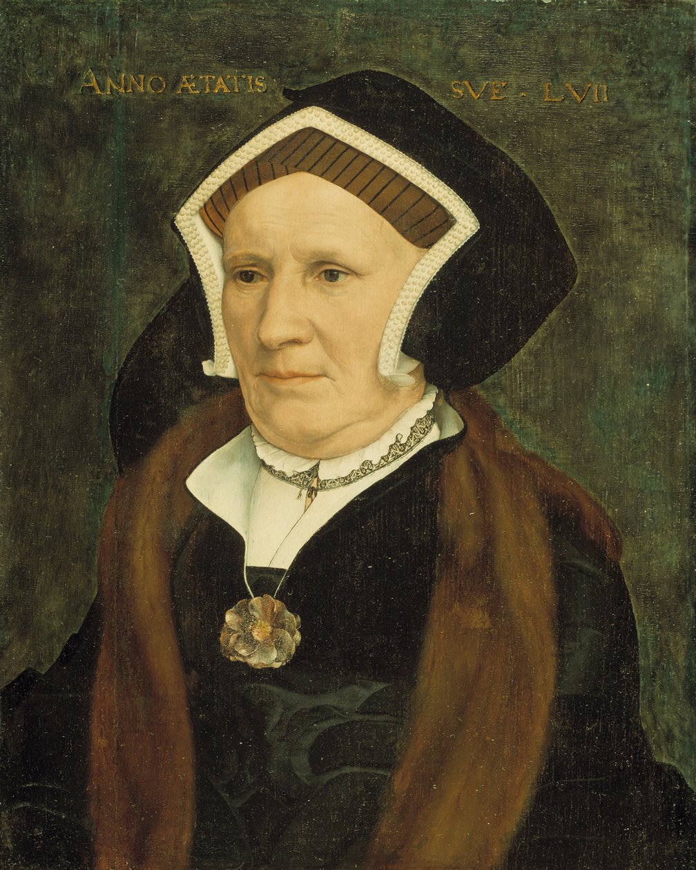 Retrato de Lady Margaret Butts, 1543 de Hans Holbein der Jüngere