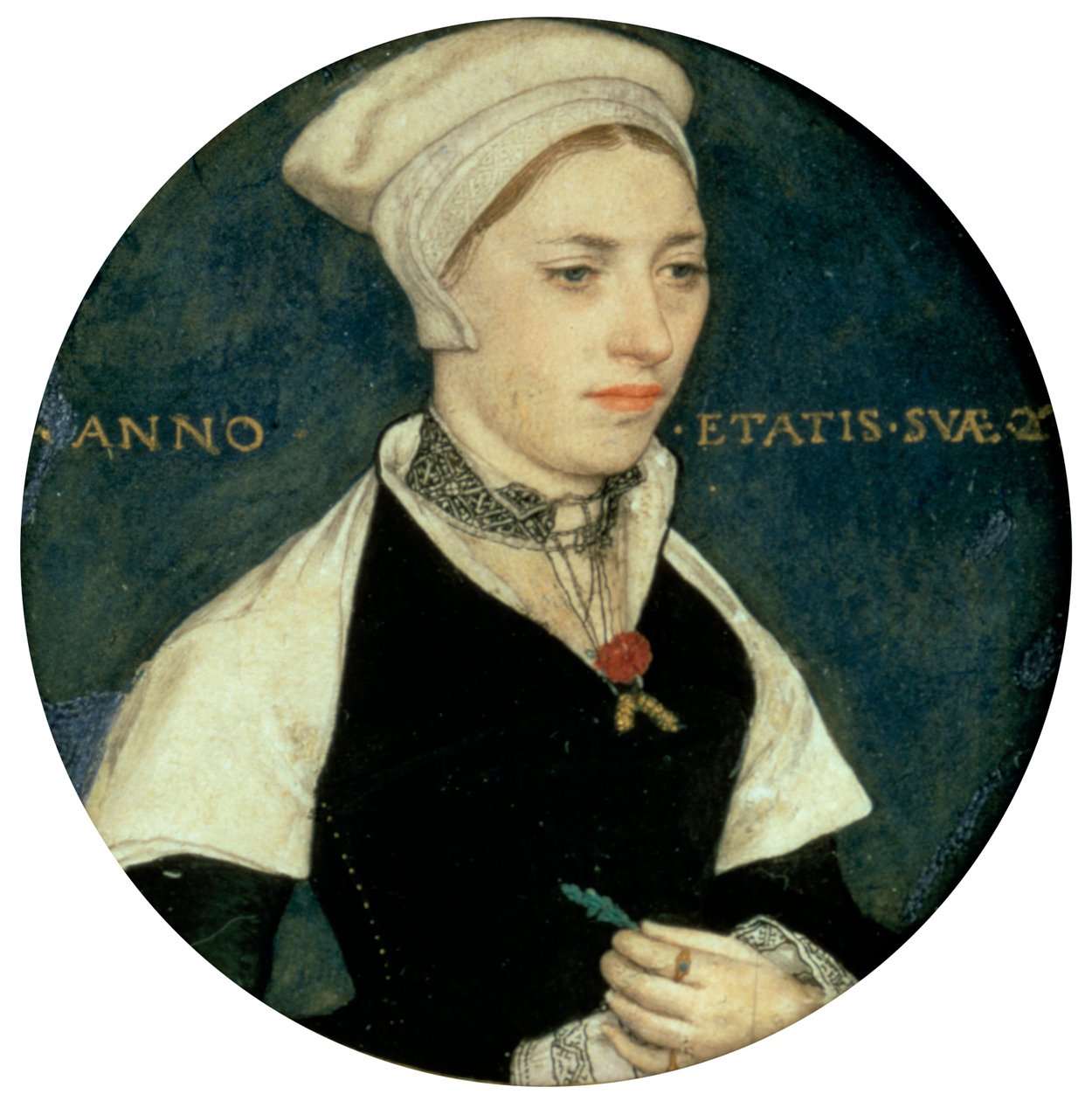 Retrato da Sra. Pemberton, c1535 de Hans Holbein der Jüngere