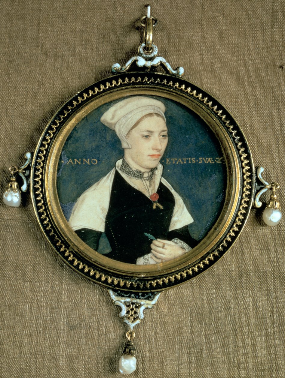 Retrato da Sra. Pemberton, c1535 de Hans Holbein der Jüngere