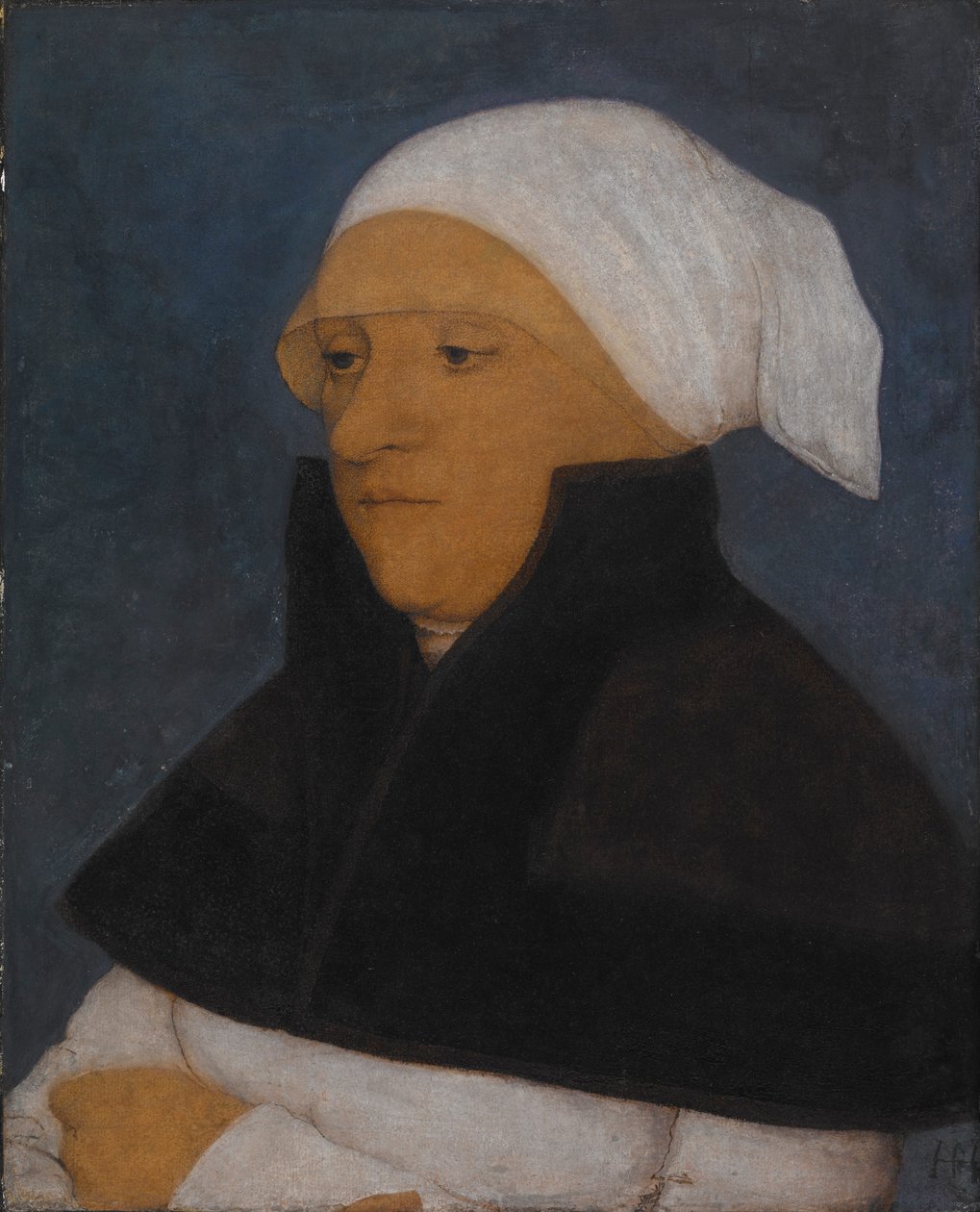 Retrato de uma dama desconhecida de Hans Holbein the Younger