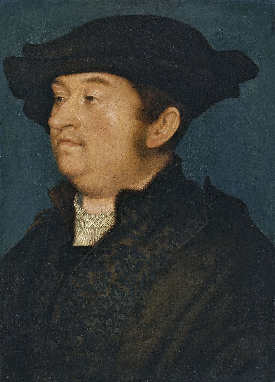 Retrato de um homem de Hans Holbein der Jüngere