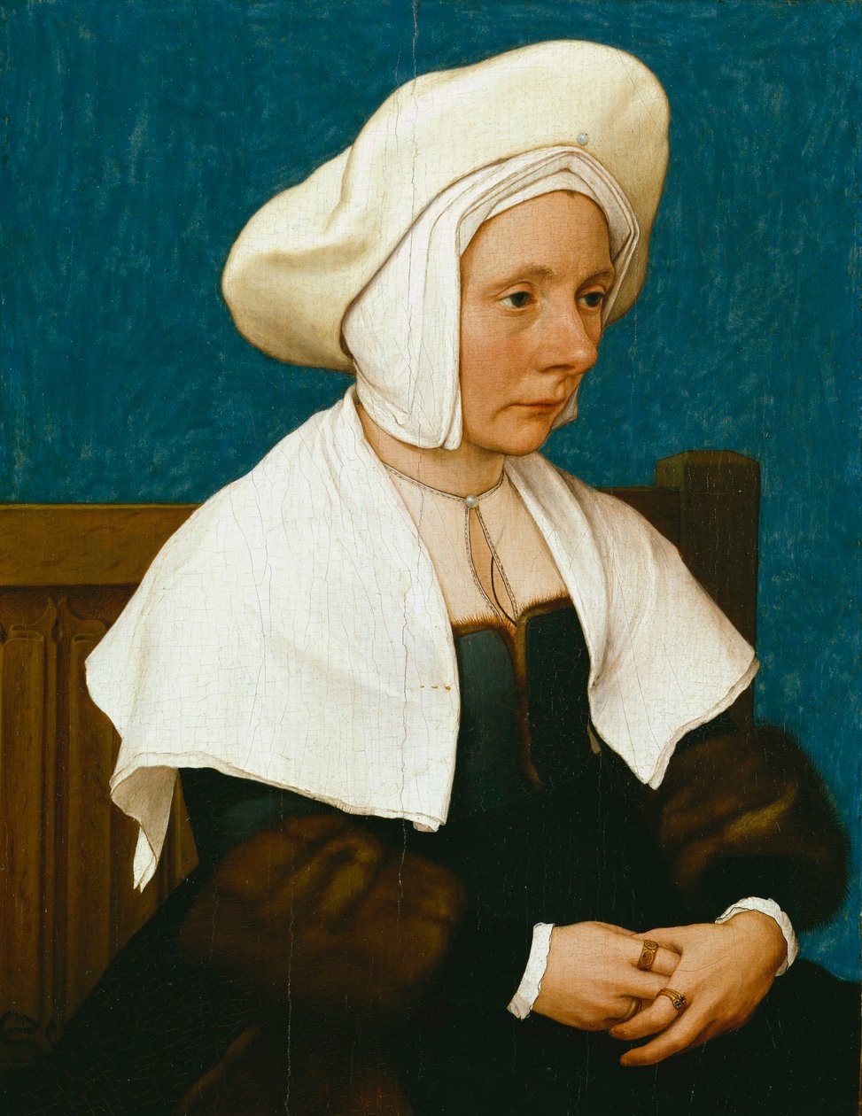 Retrato de uma mulher de Hans Holbein the Younger
