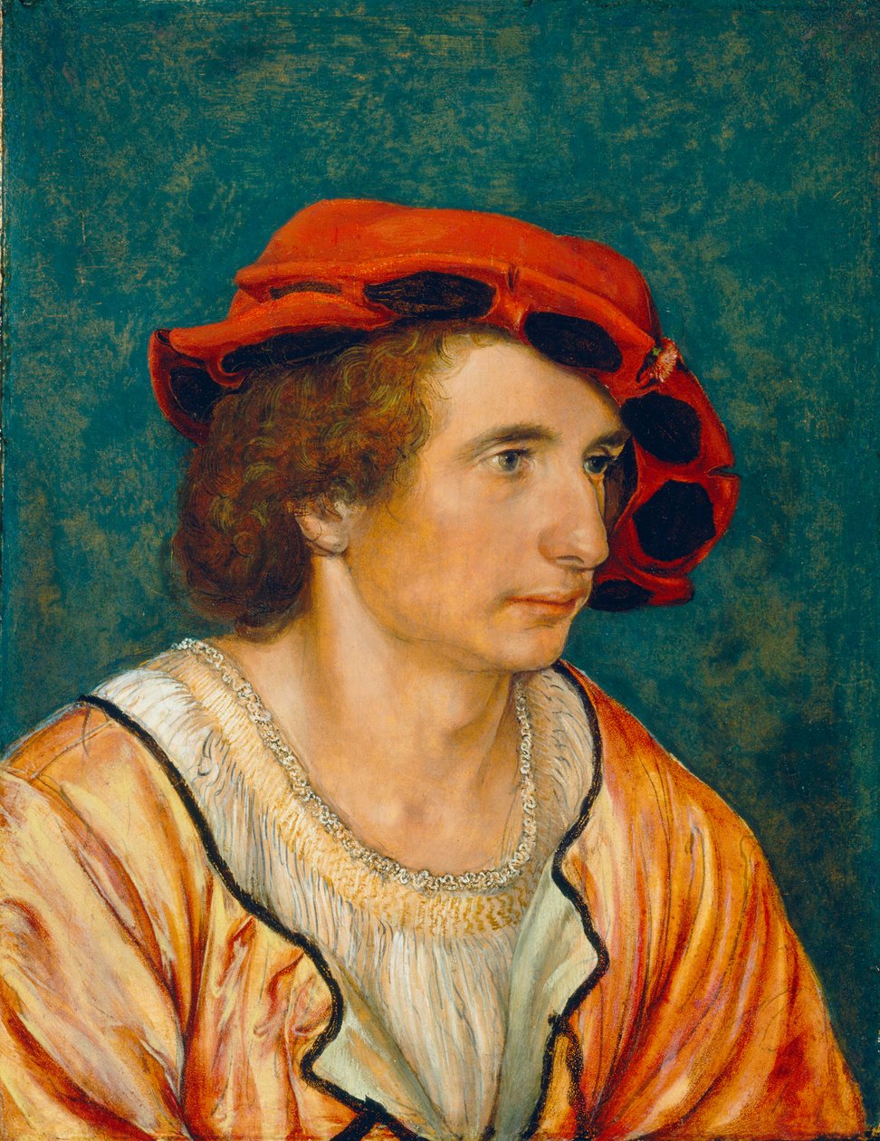 Retrato de um jovem de Hans Holbein the Younger