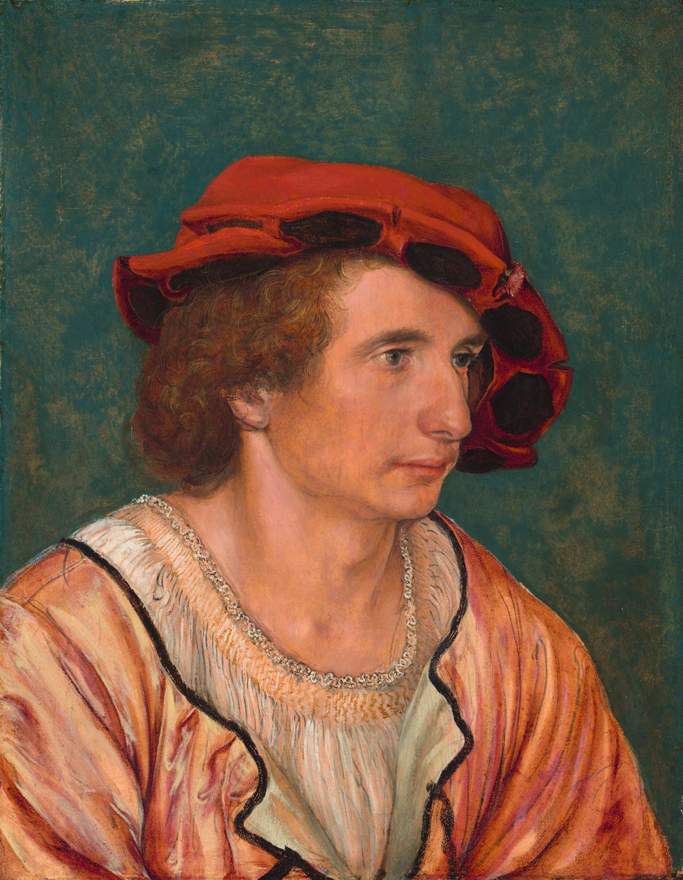 Retrato de um jovem, c. 15201530. de Hans Holbein der Jüngere