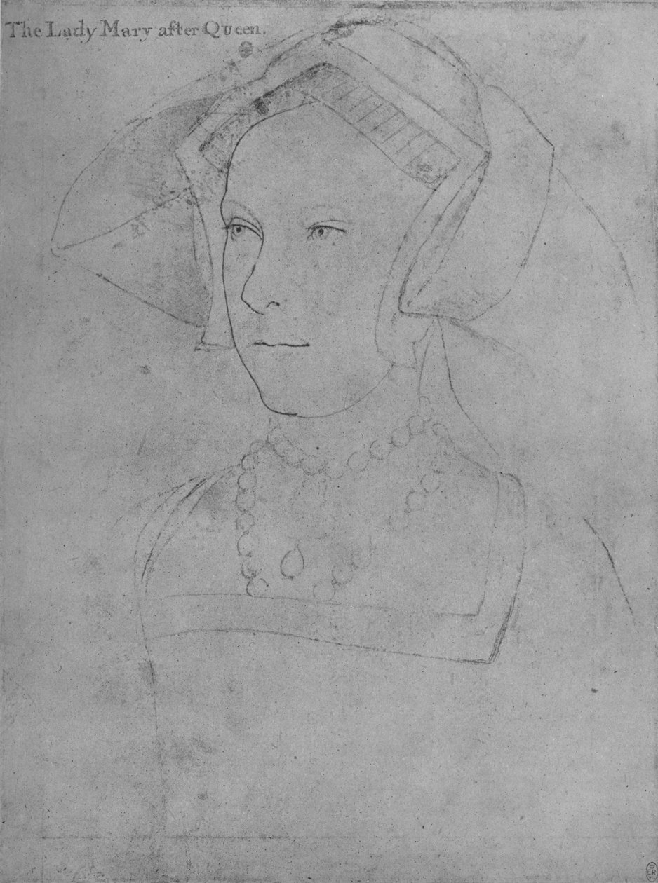 Princesa Maria, c1536 1945 de Hans Holbein der Jüngere