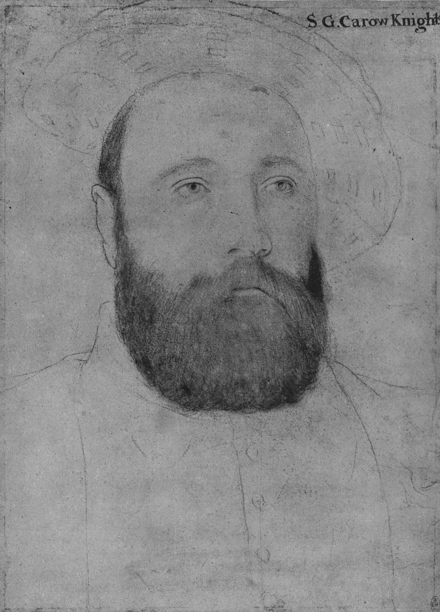 Sir George Carew, c1532-1543 1945 de Hans Holbein der Jüngere