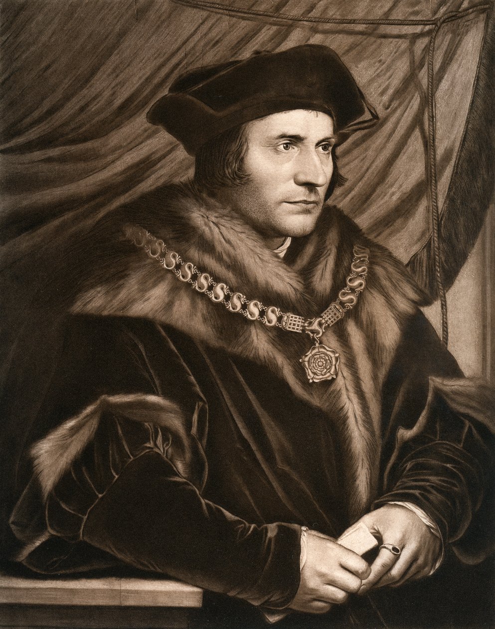 Sir Thomas More, 1527, 1902 de Hans Holbein der Jüngere