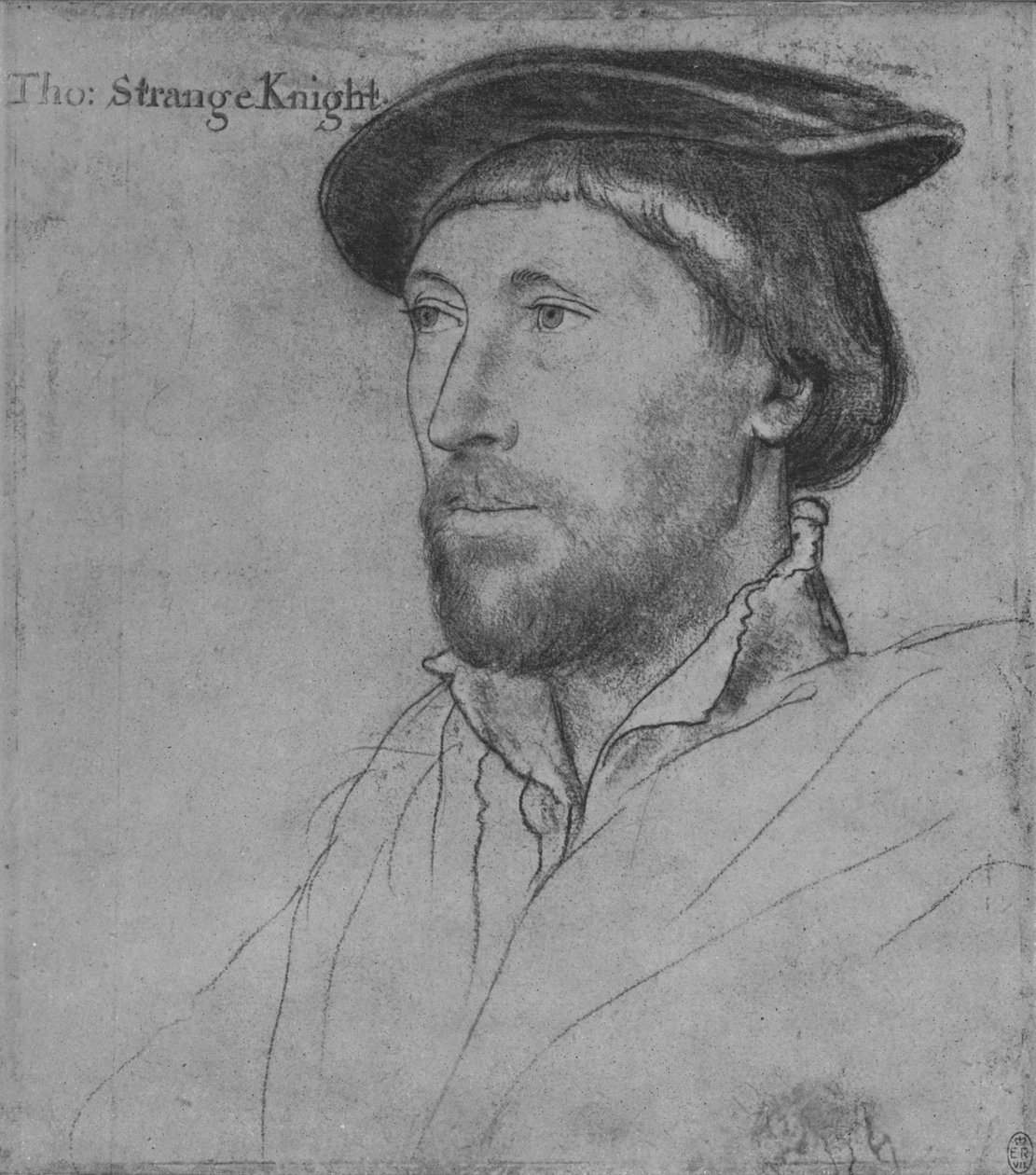 Senhor Thomas Strange, c1536 1945 de Hans Holbein der Jüngere