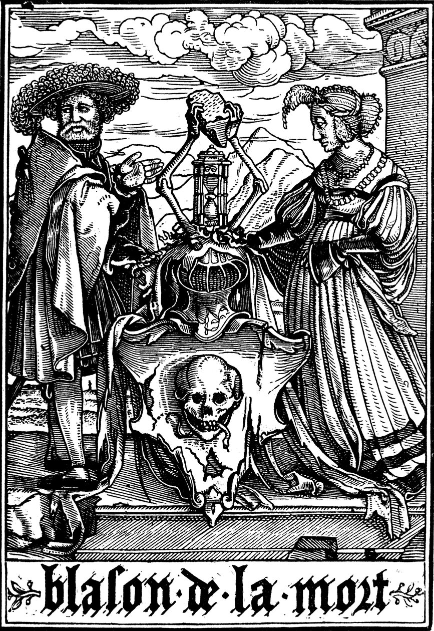 Os Braços da Morte, 1538 de Hans Holbein der Jüngere