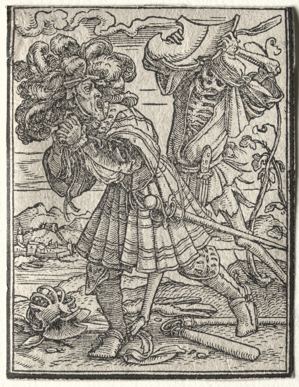A Dança da Morte: O Conde de Hans Holbein the Younger