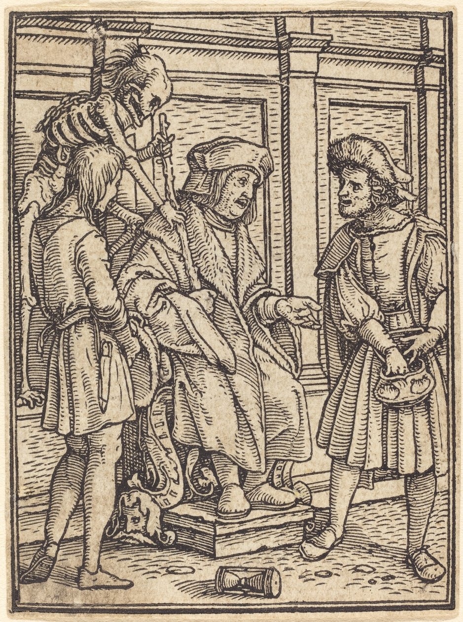 O juiz de Hans Holbein der Jüngere